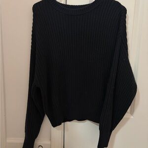 a new day Black Crew Neck Sweater
